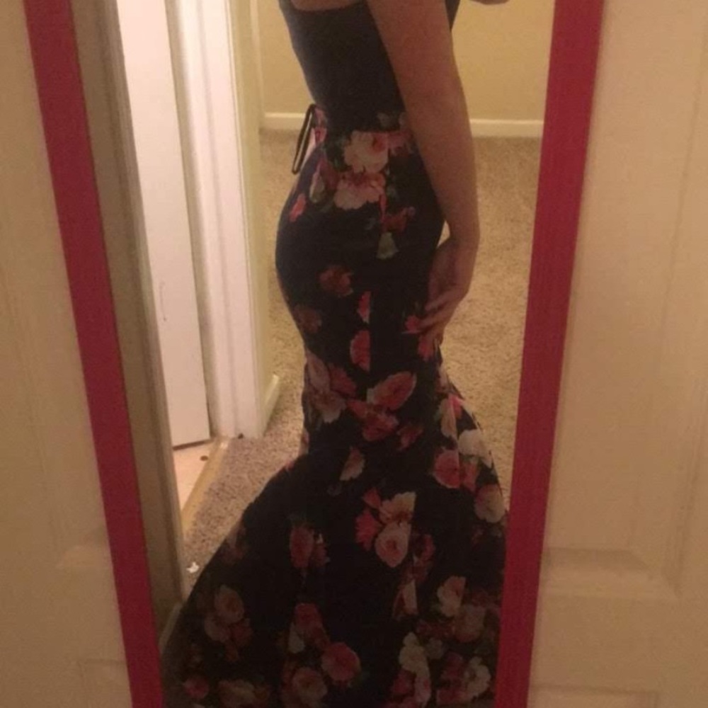 Floral Prom Dress
